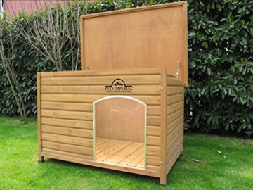 Pets Imperial® Haustiere Imperial® Extra Large Isoliert Holz Norfolk Hundehütte Mit Abnehmbarem Boden Für Einfache Reinigung - 6